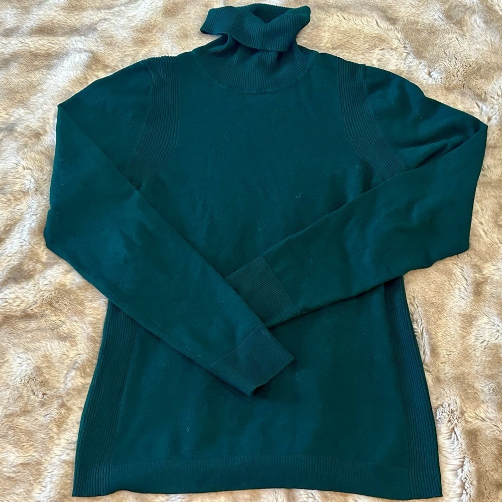 Jewel tone turtleneck, size medium​​​